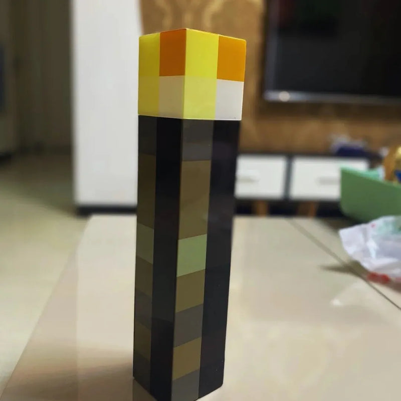 Luminária de Brownstone - Tocha do Minecraft Decorativa